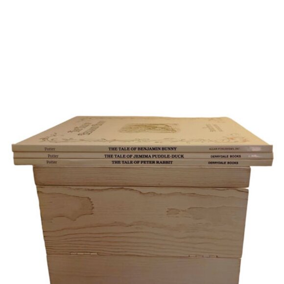 Beatrix Potter Oversized 3 Books Peter Rabbit Benjamin Bunny Great for Easter! - Picture 7 of 7